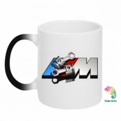 Кружка-хамелеон Logo BMW  3