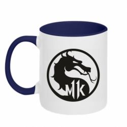 Кружка двухцветная 320ml Logo Mortal Kombat 11