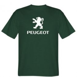 Мужская футболка Stedman Логотип Peugeot - FATLINE Мужская футболка Stedman Логотип Peugeot