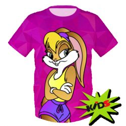 Дитяча футболка 3D Lola Bunny - FATLINE Дитяча футболка 3D Lola Bunny