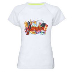 Женские спортивные футболки