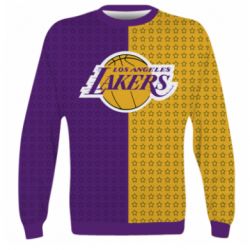 3D свитшот Los Angeles Lakers and stars