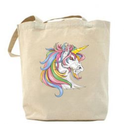 Шоппер Лошадь с цветной гривой - FATLINE Шоппер Лошадь с цветной гривой