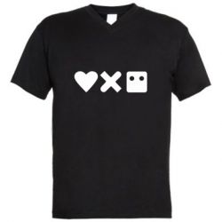 Мужские футболки с V-образным вырезом