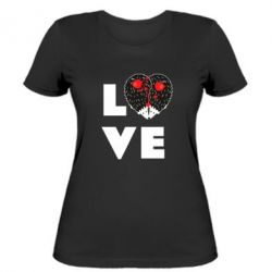 Жіноча футболка LOVE hedgehogs