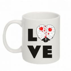 Кружка 320ml LOVE hedgehogs - FATLINE Кружка 320ml LOVE hedgehogs