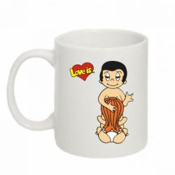 Кружка 320ml Love is... Sex :) - FATLINE Кружка 320ml Love is... Sex :)