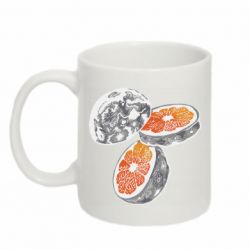 Кружка 320ml Луна в Разрезе - FATLINE Кружка 320ml Луна в Разрезе