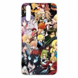 Чехол из раздела Мультфильмы Many Anime heroes для Huawei P20 - FATLINE Чехол из раздела Мультфильмы Many Anime heroes для Huawei P20