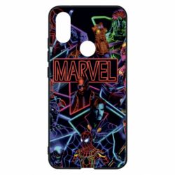 Чехол из раздела Мстители Marvel neon art pattern для Xiaomi Mi A2 - FATLINE Чехол из раздела Мстители Marvel neon art pattern для Xiaomi Mi A2