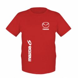 Детская футболка Mazda 6 vert - FATLINE Детская футболка Mazda 6 vert