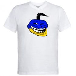 Чоловічі футболки з V-подібним вирізом