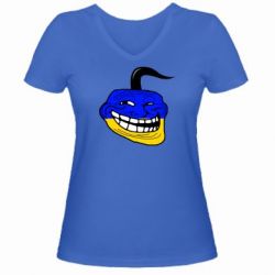 Жіночі футболки з V-подібним вирізом - FATLINE