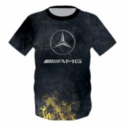 Детская 3D футболка Mercedes Amg