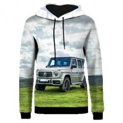 Жіноча 3D худі Mercedes-Benz G-Class AMG 2018 - FATLINE Жіноча 3D худі Mercedes-Benz G-Class AMG 2018