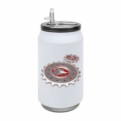 Термобанка 350ml Mercedes logo механизм
