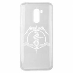 Чехол из раздела Metallica Metallica death magnetic для Xiaomi Pocophone F1 - FATLINE Чехол из раздела Metallica Metallica death magnetic для Xiaomi Pocophone F1