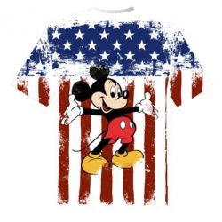 Мужская 3D футболка Mickey - FATLINE Мужская 3D футболка Mickey