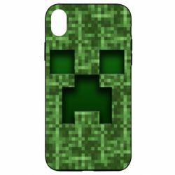 Чохол з розділу Minecraft Minecraft пікселі для Apple iPhone XR - FATLINE Чохол з розділу Minecraft Minecraft пікселі для Apple iPhone XR