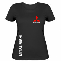 Жіноча футболка Mitsubishi Motors logo