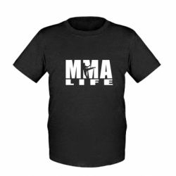 Детская футболка MMA Life - FATLINE Детская футболка MMA Life