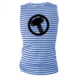 Майка-тельняшка Молот Тора - FATLINE Майка-тельняшка Молот Тора