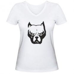 Жіночі футболки з V-подібним вирізом - FATLINE