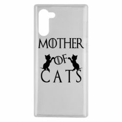 Чехол из раздела Игра престолов Mother of cats1 для Samsung Note 10 - FATLINE Чехол из раздела Игра престолов Mother of cats1 для Samsung Note 10