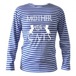 Тільник з довгим рукавом Mother of cats1 - FATLINE Тільник з довгим рукавом Mother of cats1