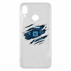 Чехол из раздела Passichnyk Motherboard through the T-Shirt для Huawei P Smart Plus 2018 - FATLINE Чехол из раздела Passichnyk Motherboard through the T-Shirt для Huawei P Smart Plus 2018