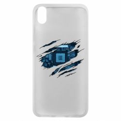 Чехол из раздела Passichnyk Motherboard through the T-Shirt для Xiaomi Redmi 7A - FATLINE Чехол из раздела Passichnyk Motherboard through the T-Shirt для Xiaomi Redmi 7A