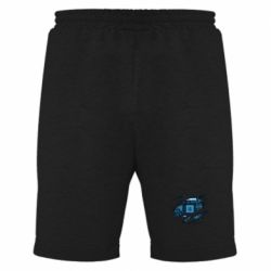 Мужские шорты Motherboard through the T-Shirt - FATLINE Мужские шорты Motherboard through the T-Shirt
