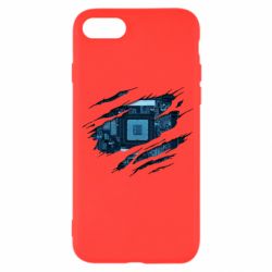 Чохол з розділу Passichnyk Motherboard through the T-Shirt для Apple iPhone 7 - FATLINE Чохол з розділу Passichnyk Motherboard through the T-Shirt для Apple iPhone 7