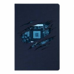 Блокнот А5 Motherboard through the T-Shirt - FATLINE Блокнот А5 Motherboard through the T-Shirt