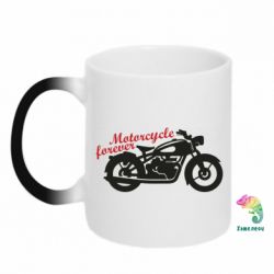Кружка-хамелеон Motorcycle forever - FATLINE Кружка-хамелеон Motorcycle forever