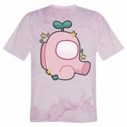 Мужская 3D футболка Cutie Among Us