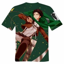 Мужская 3D футболка Intelligence Corps Corporal Levy - FATLINE Мужская 3D футболка Intelligence Corps Corporal Levy