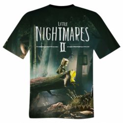 Чоловіча 3D футболка Маленькі жахіття 2
