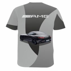Мужская 3D футболка Mercedes GT 1039
