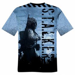 Чоловіча 3D футболка Stalker Hunter - FATLINE Чоловіча 3D футболка Stalker Hunter