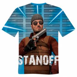 Чоловіча 3D футболка Standoff Balkan - FATLINE Чоловіча 3D футболка Standoff Balkan