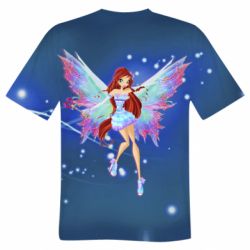 Чоловіча 3D футболка Winx Mythix Bloom - FATLINE Чоловіча 3D футболка Winx Mythix Bloom