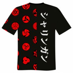 Чоловіча 3D футболка シリンガン - FATLINE Чоловіча 3D футболка シリンガン