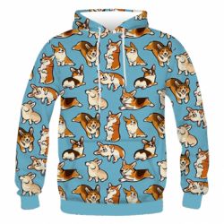 Мужские 3D худи - FATLINE