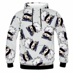 Мужские 3D худи - FATLINE