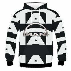 Мужские 3D худи - FATLINE