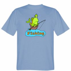 Мужская футболка Stedman Fish Fishing - FATLINE Мужская футболка Stedman Fish Fishing