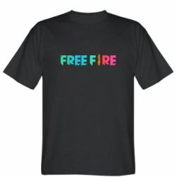 Чоловіча футболка Stedman Free fire gradient logo - FATLINE Чоловіча футболка Stedman Free fire gradient logo