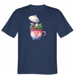 Мужская футболка Stedman Гриб в горшке - FATLINE Мужская футболка Stedman Гриб в горшке