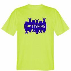 Мужская футболка Stedman I Love Fishing - FATLINE Мужская футболка Stedman I Love Fishing